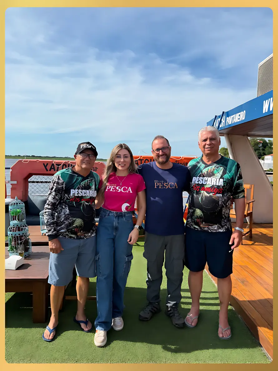Bruno e Pesca Turismo - Pesca esportiva no coração do Pantanal