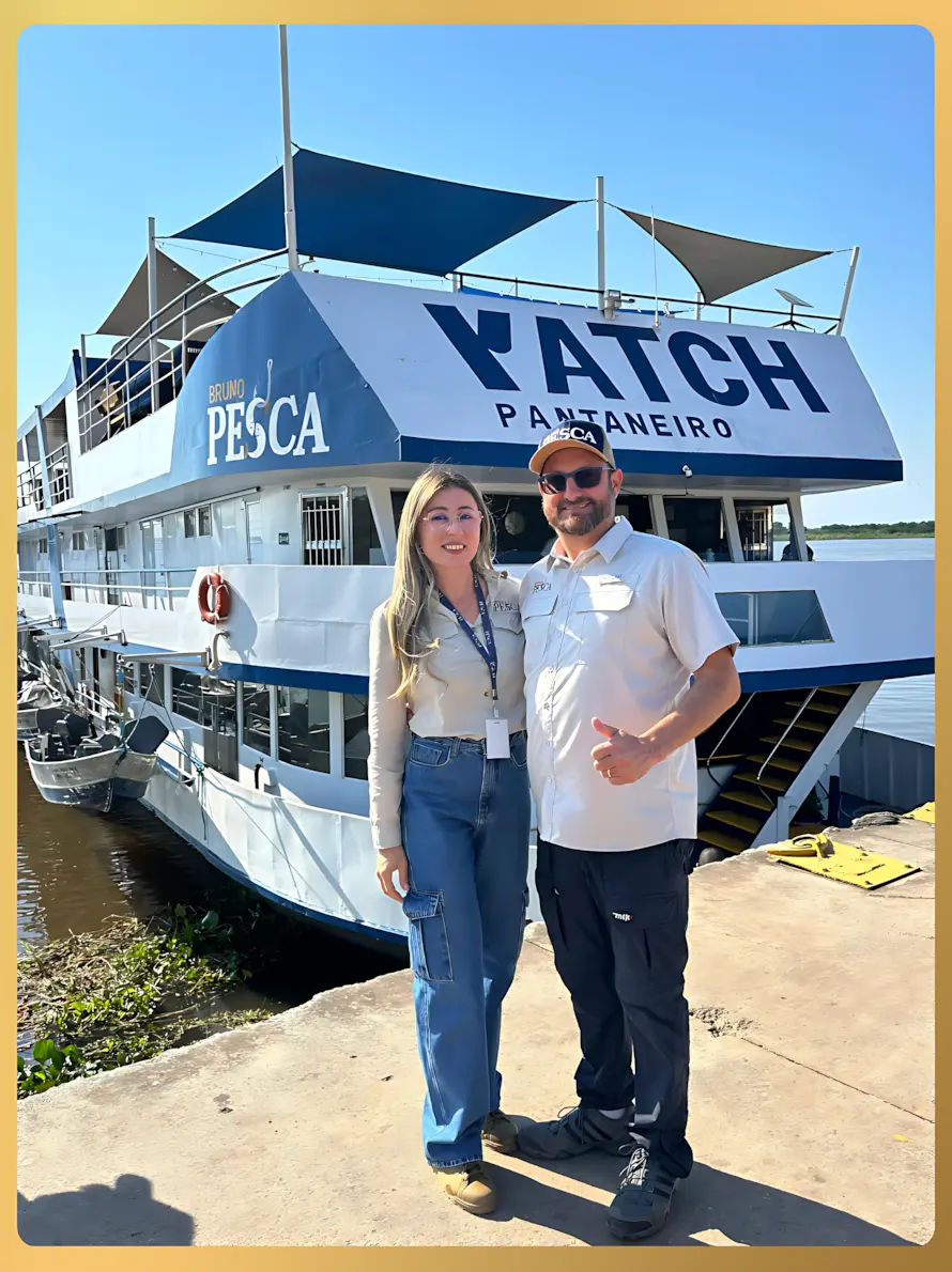 Bruno e Pesca Turismo - Pesca esportiva no coração do Pantanal